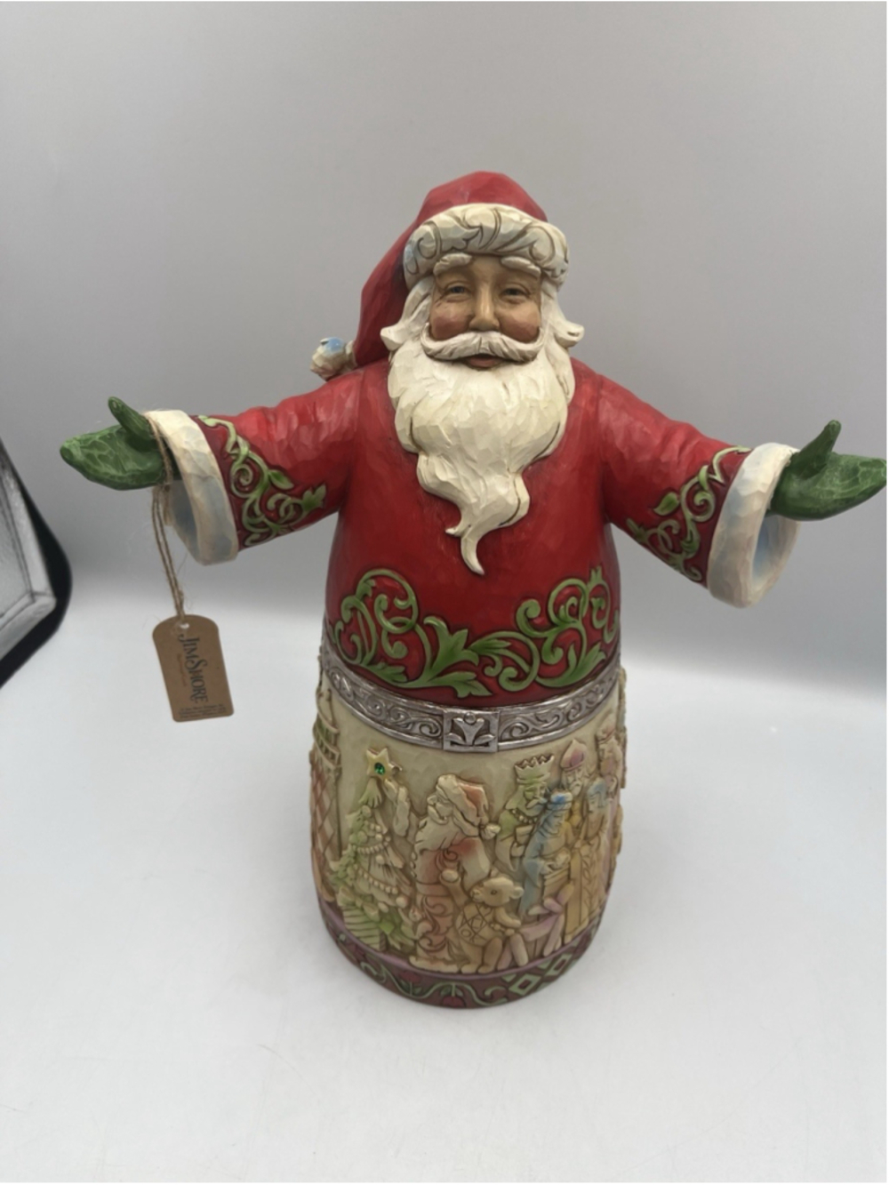Enesco Jim Shore - Celebrating 20 Years Together - 20th Anniversary Santa 601082